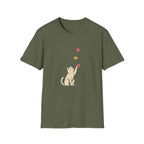 Geometric Cat T-Shirt