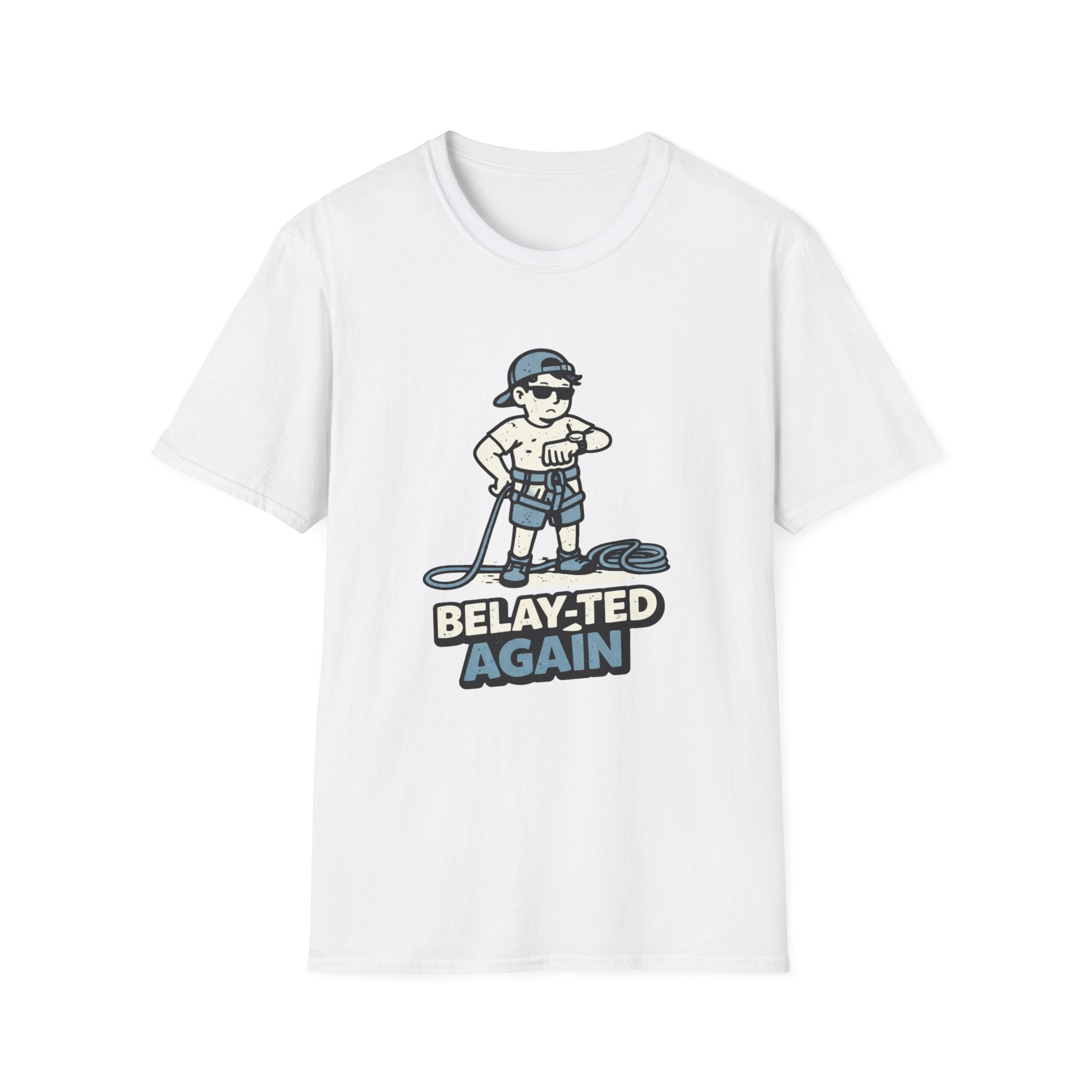 Belay-ted Again Climbing T-Shirt