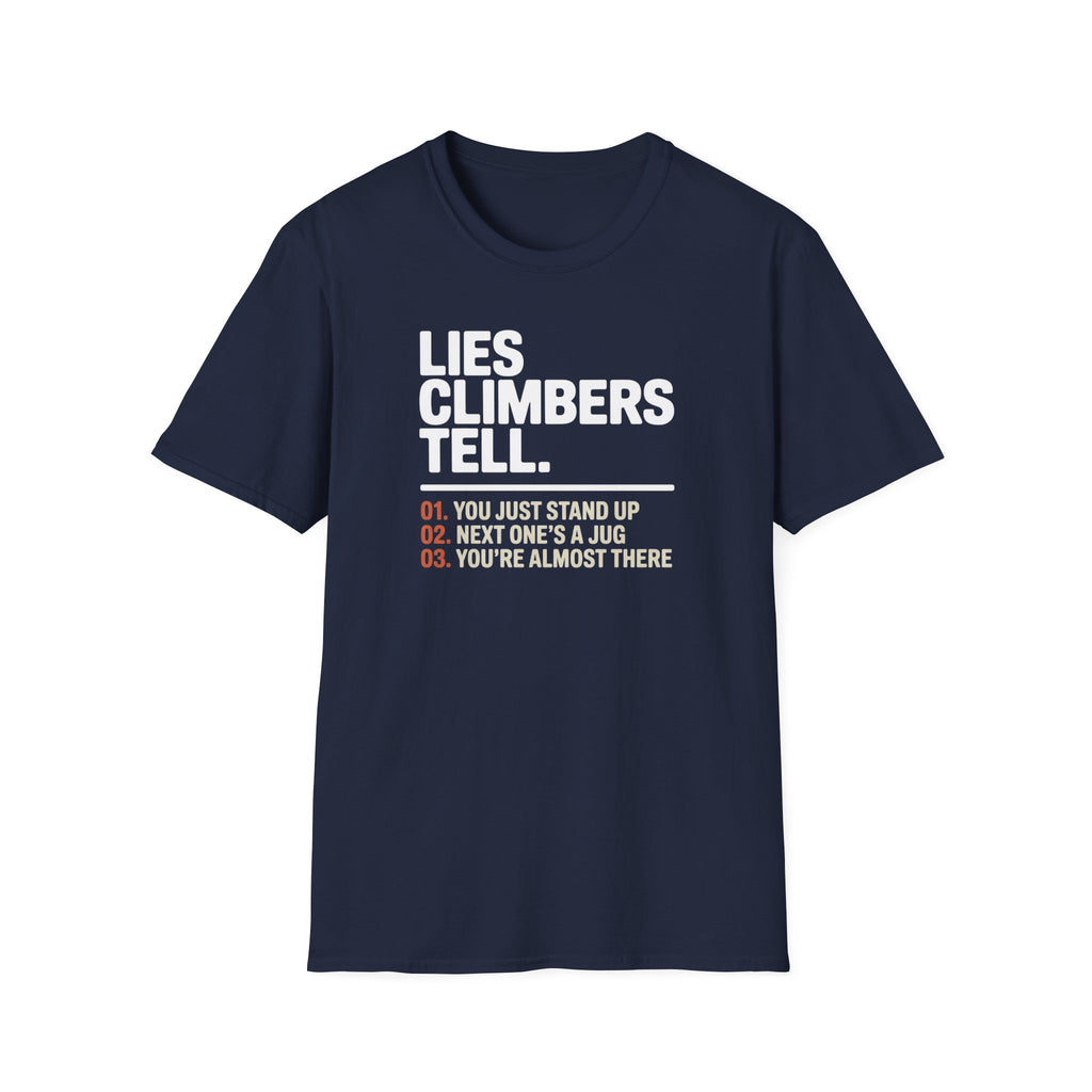 Lies Climbers Tell Climbing T-Shirt