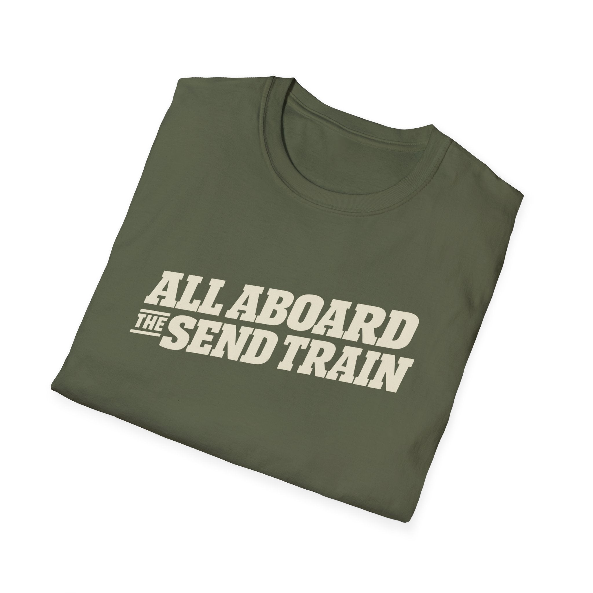 All Aboard The Send Train Climbing T-Shirt