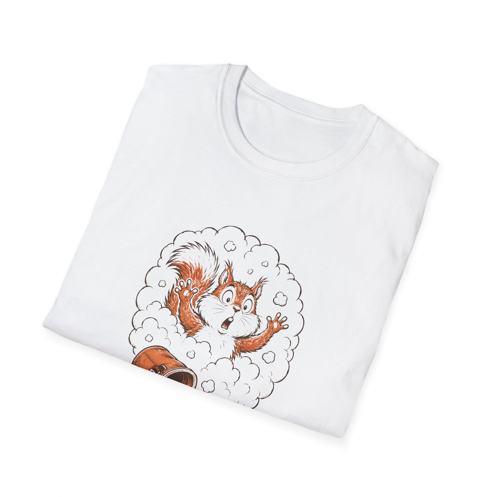 Chalk Cloud Squirrel T-Shirt