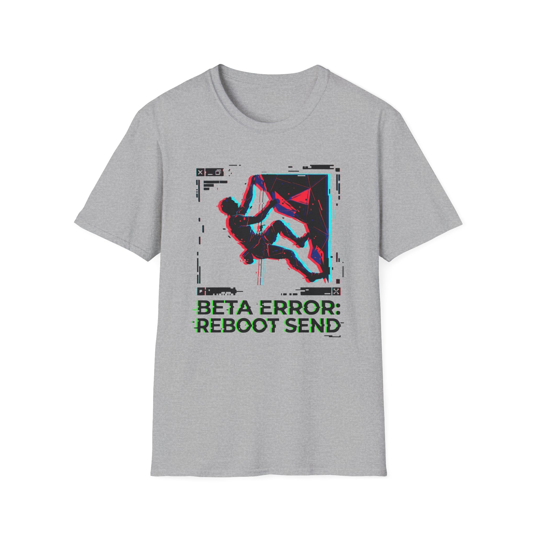 Beta Error: Reboot Send Climbing T-Shirt