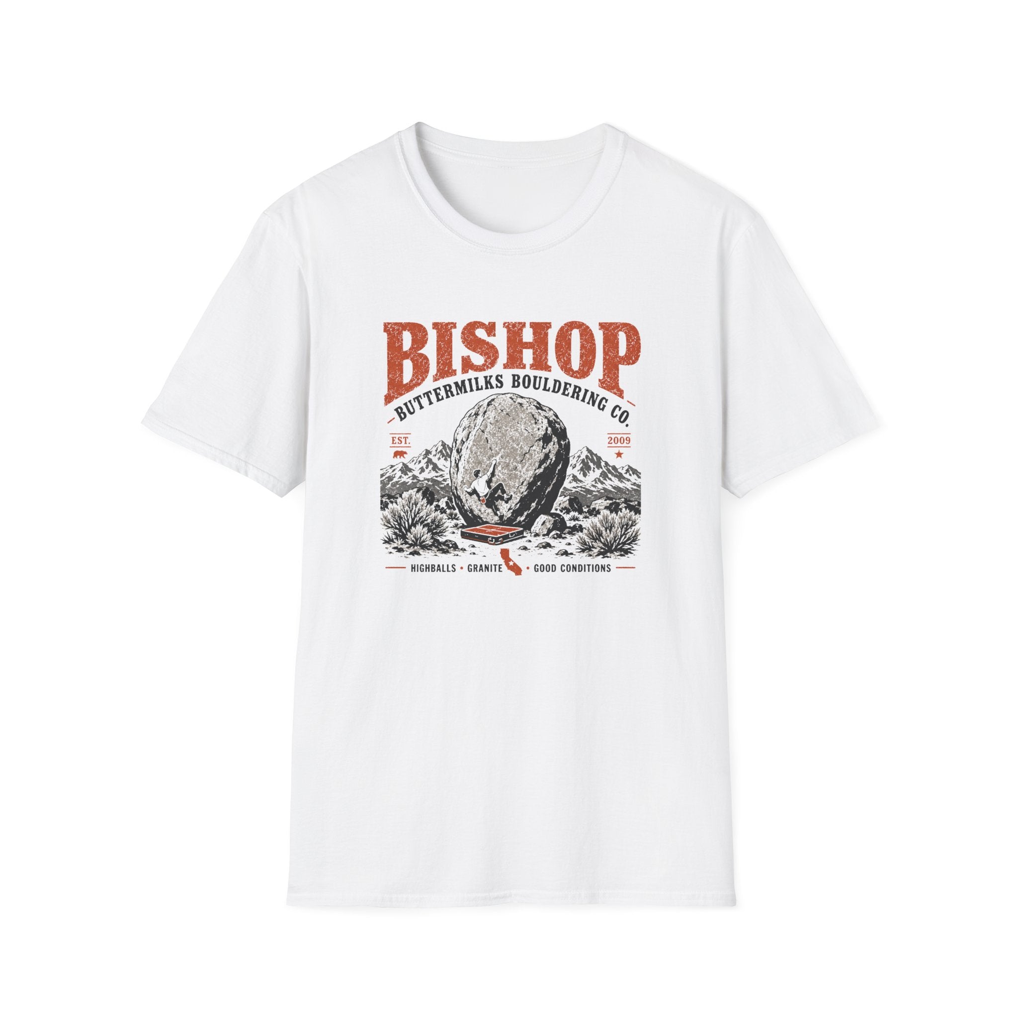 Bishop Buttermilks Bouldering T-Shirt