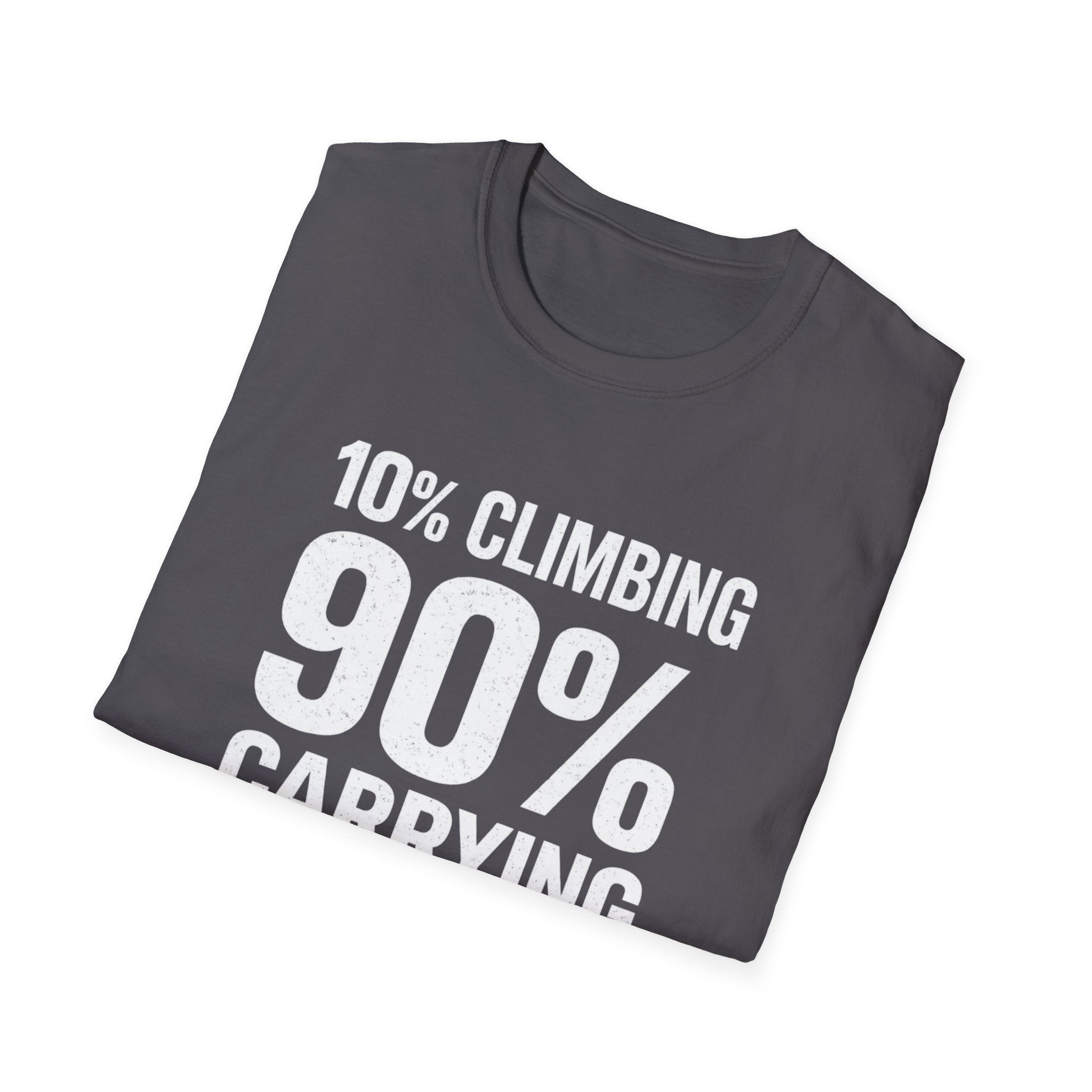 10% Climbing 90% Carrying Pads T-Shirt V2