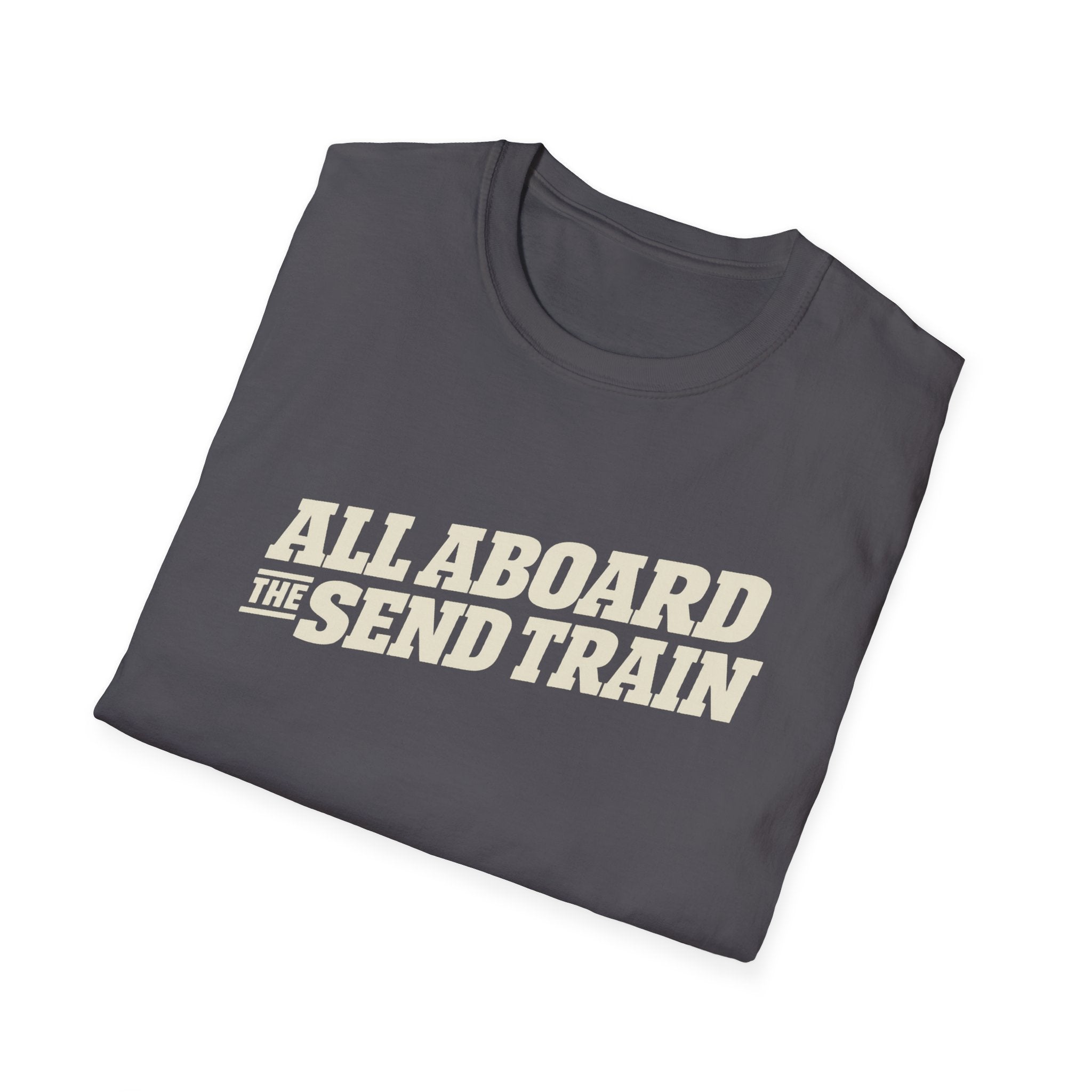 All Aboard The Send Train Climbing T-Shirt