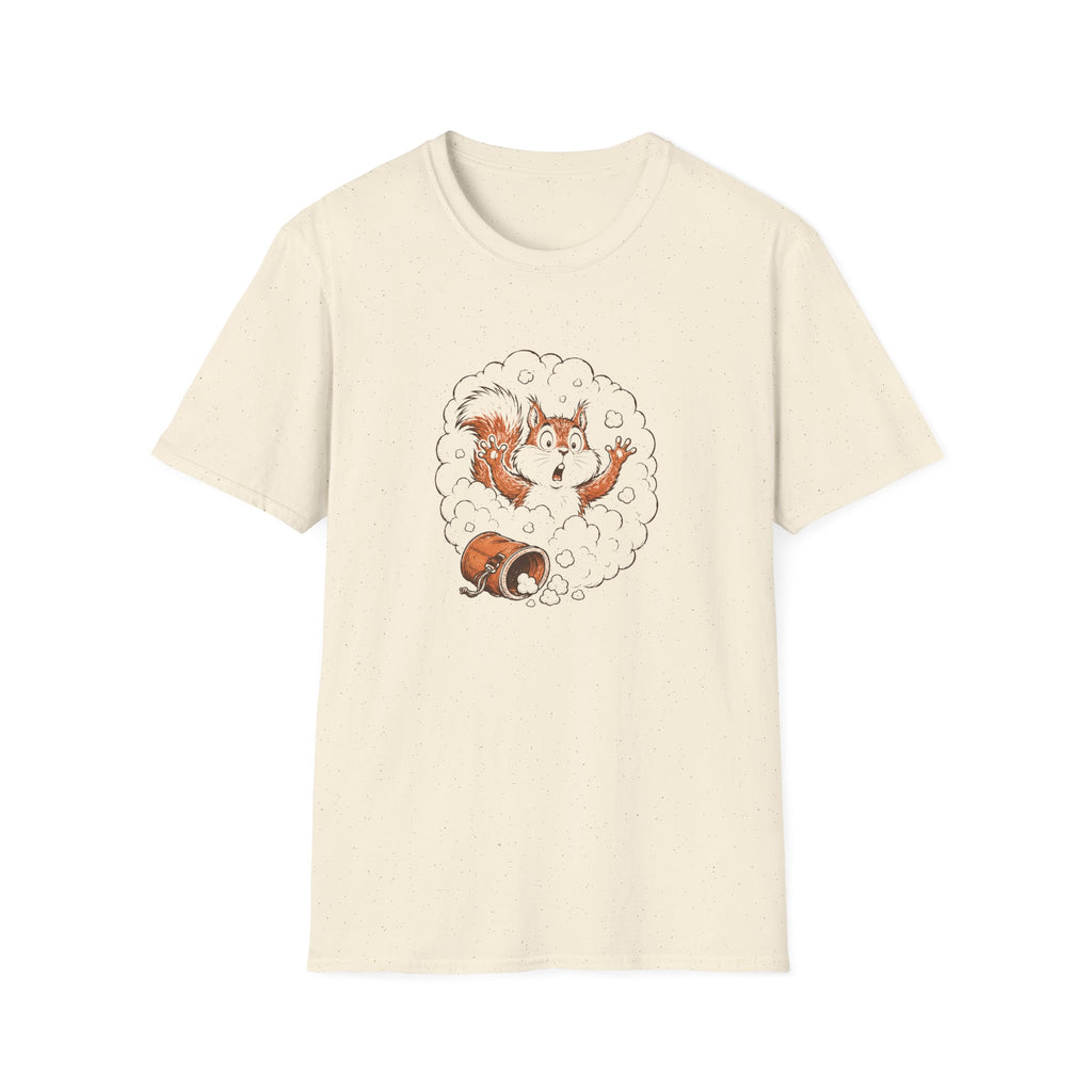 Chalk Cloud Squirrel T-Shirt