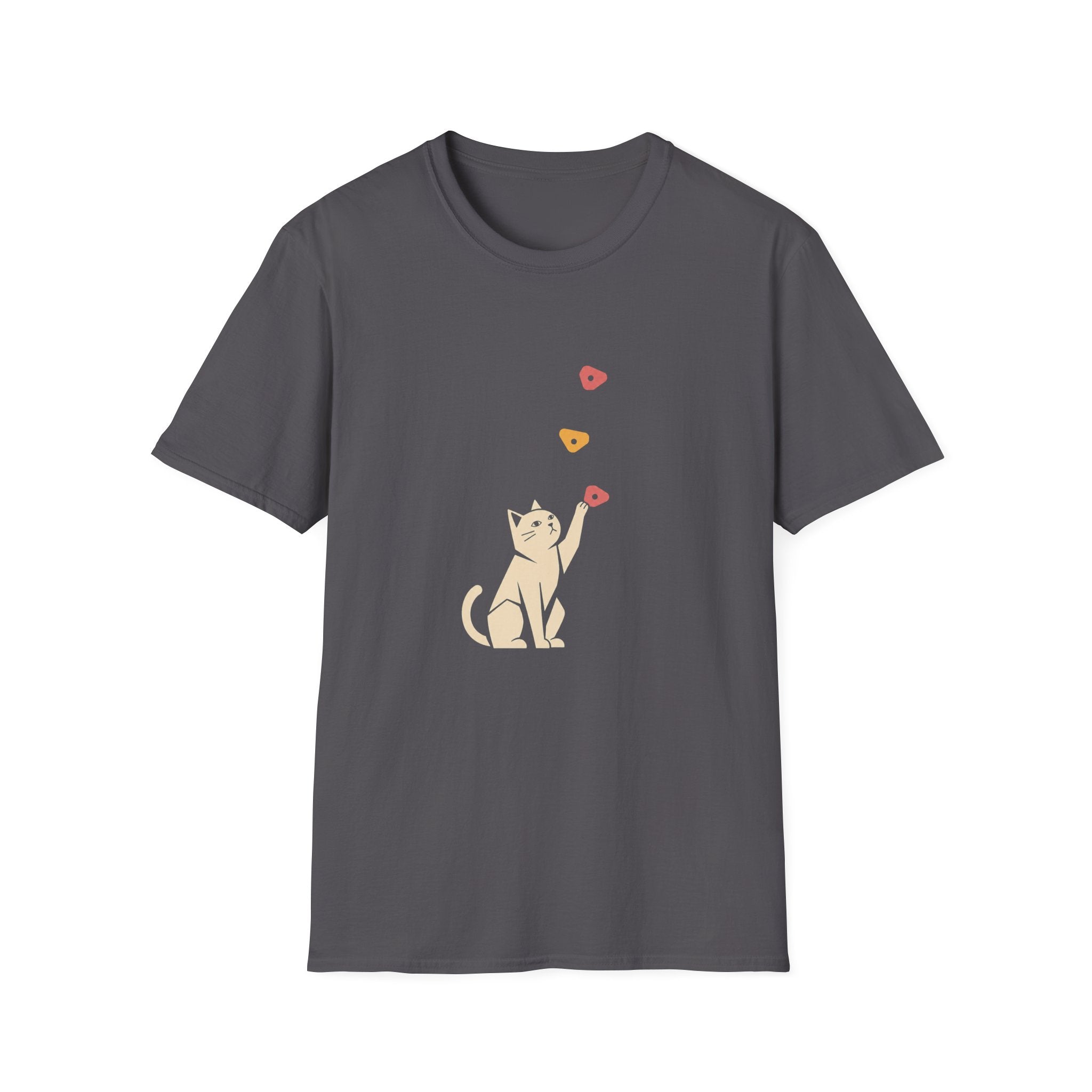 Geometric Cat T-Shirt