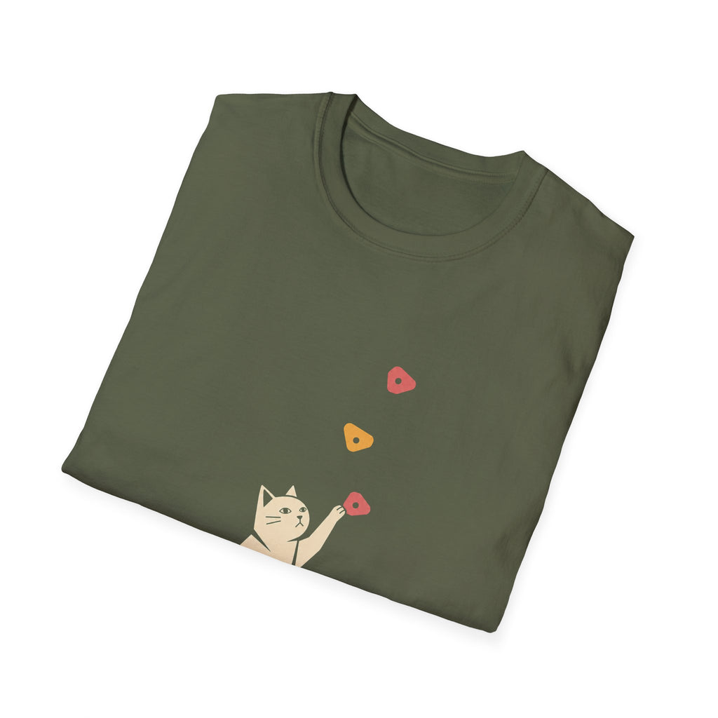 Geometric Cat T-Shirt