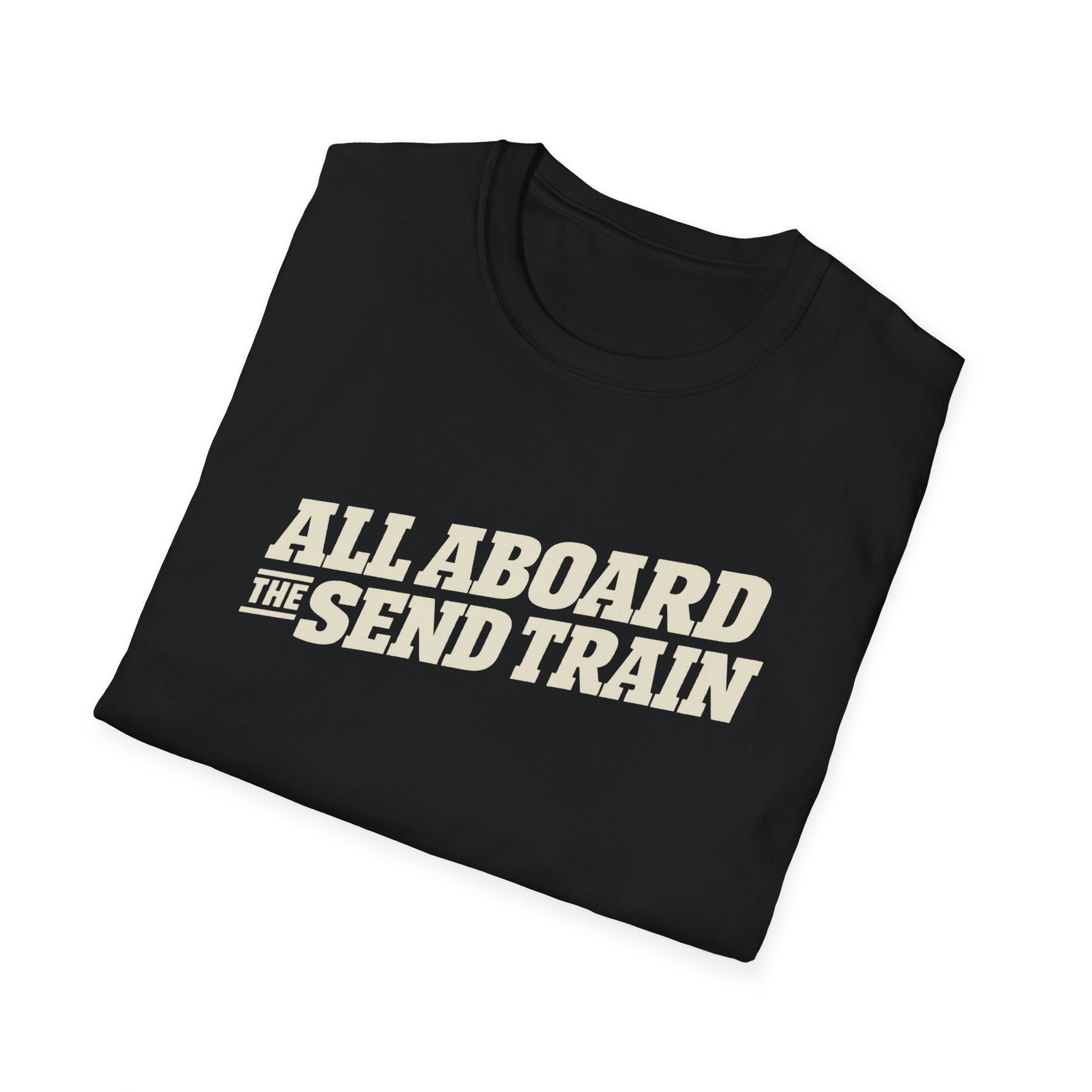All Aboard The Send Train Climbing T-Shirt
