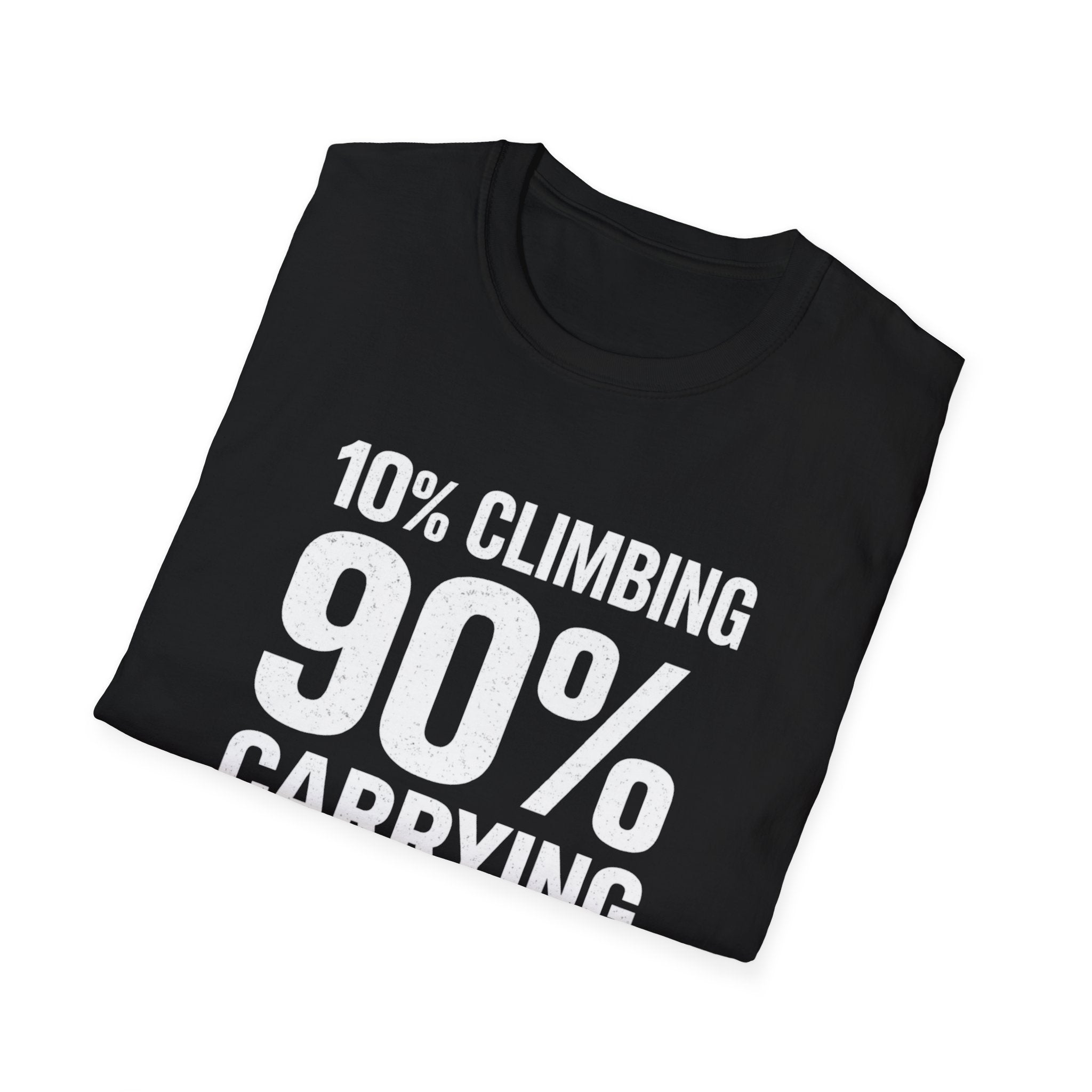 10% Climbing 90% Carrying Pads T-Shirt V2