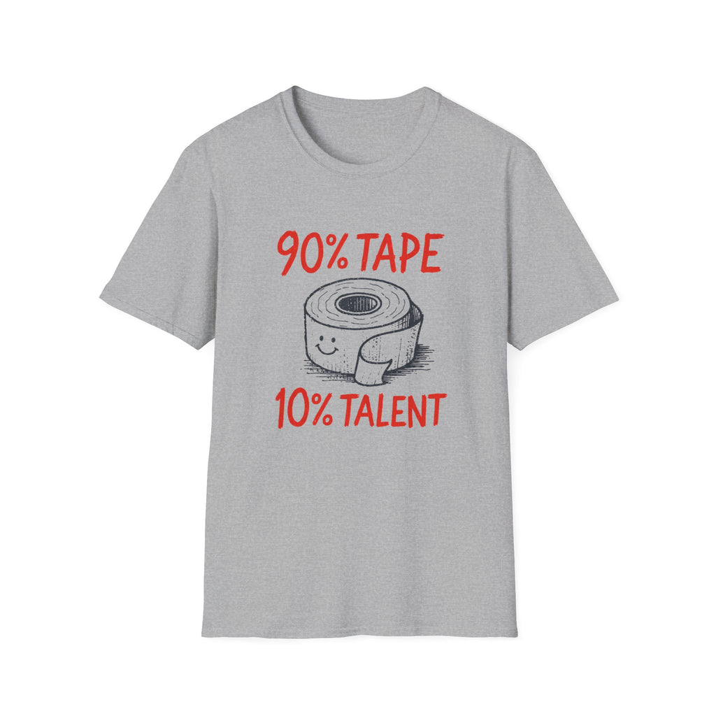 90% Tape 10% Talent Climbing T-Shirt
