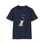 Geometric Cat T-Shirt