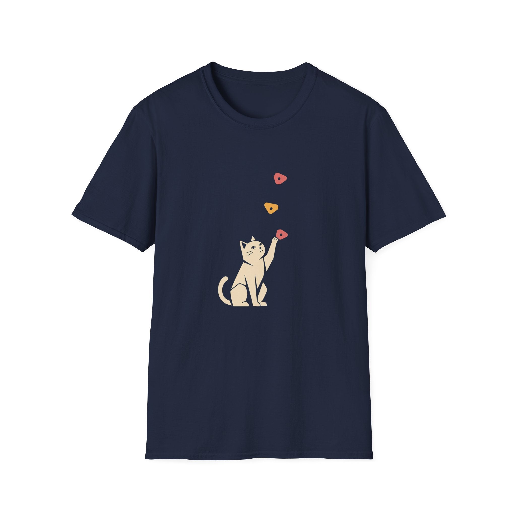Geometric Cat T-Shirt