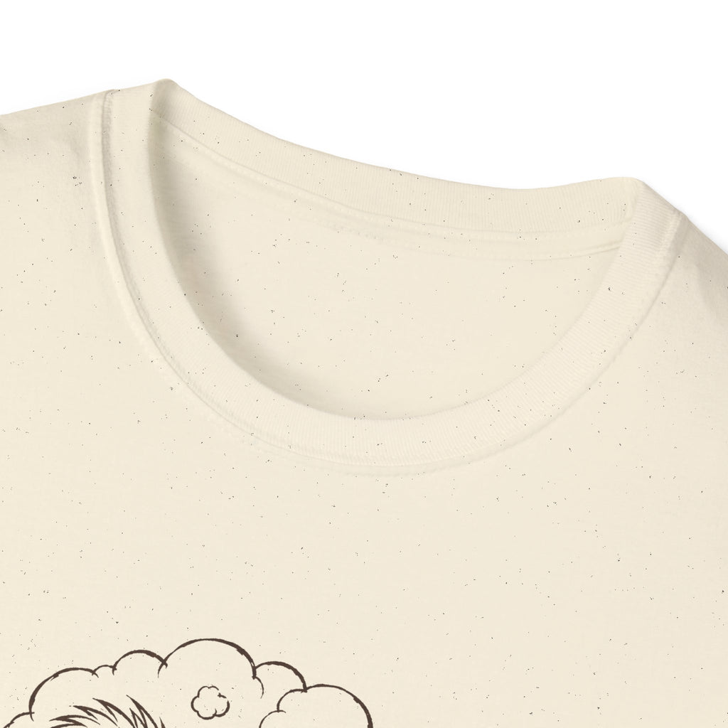 Chalk Cloud Squirrel T-Shirt