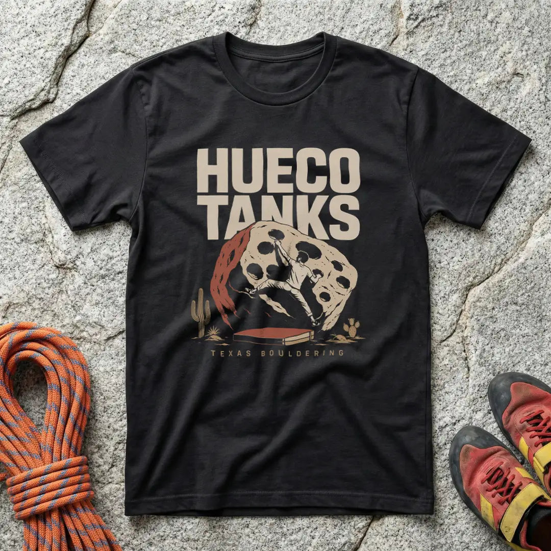 Hueco Tanks Texas Bouldering T-Shirt