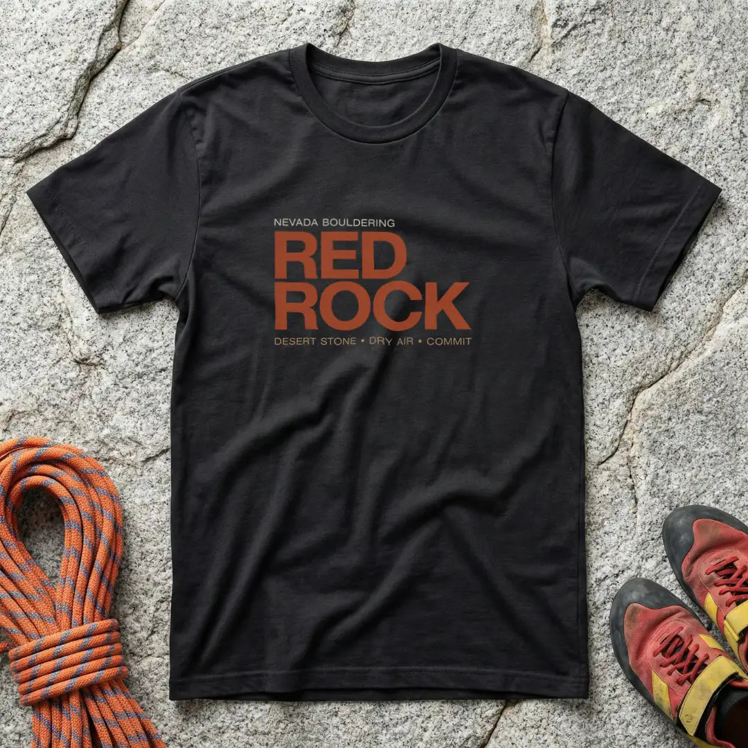 Red Rock Nevada Bouldering Pure Type V1 T-Shirt