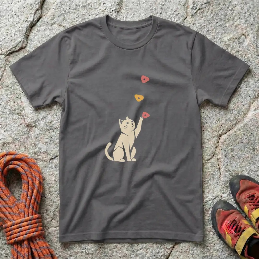Geometric Cat T-Shirt