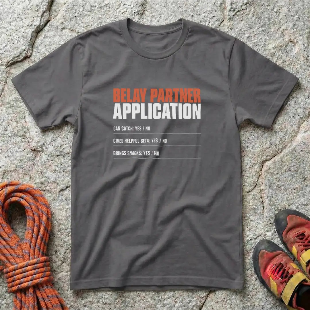 Belay Application T-Shirt