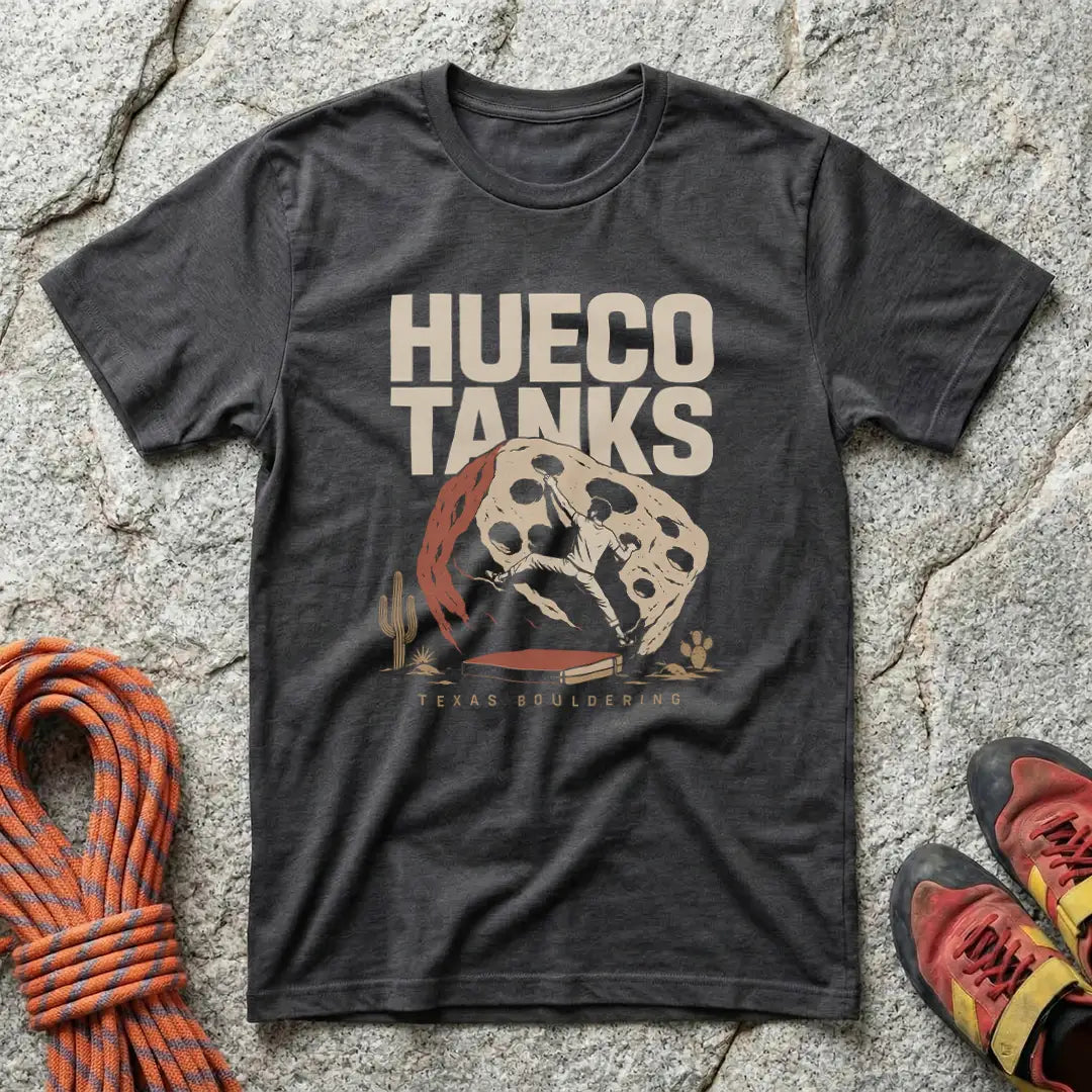 Hueco Tanks Texas Bouldering T-Shirt