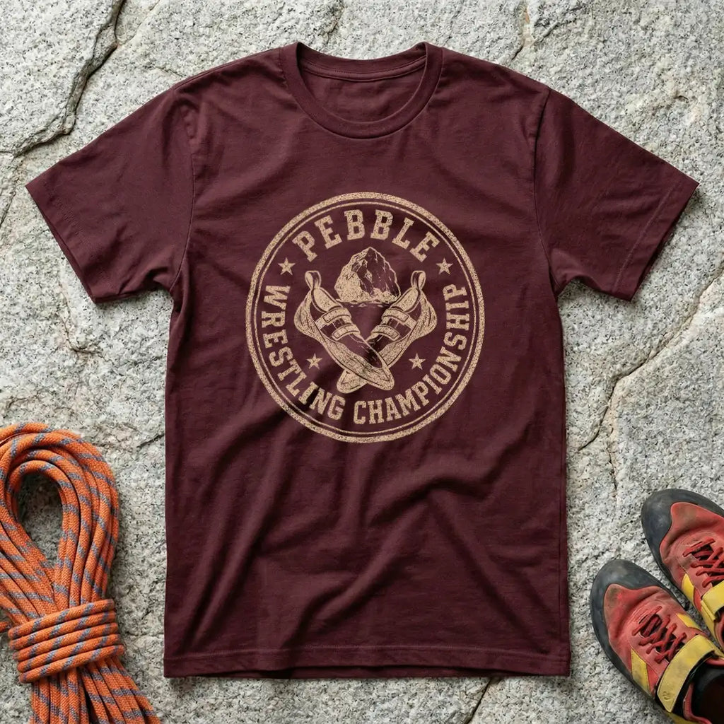 Pebble Wrestling Championship T-Shirt