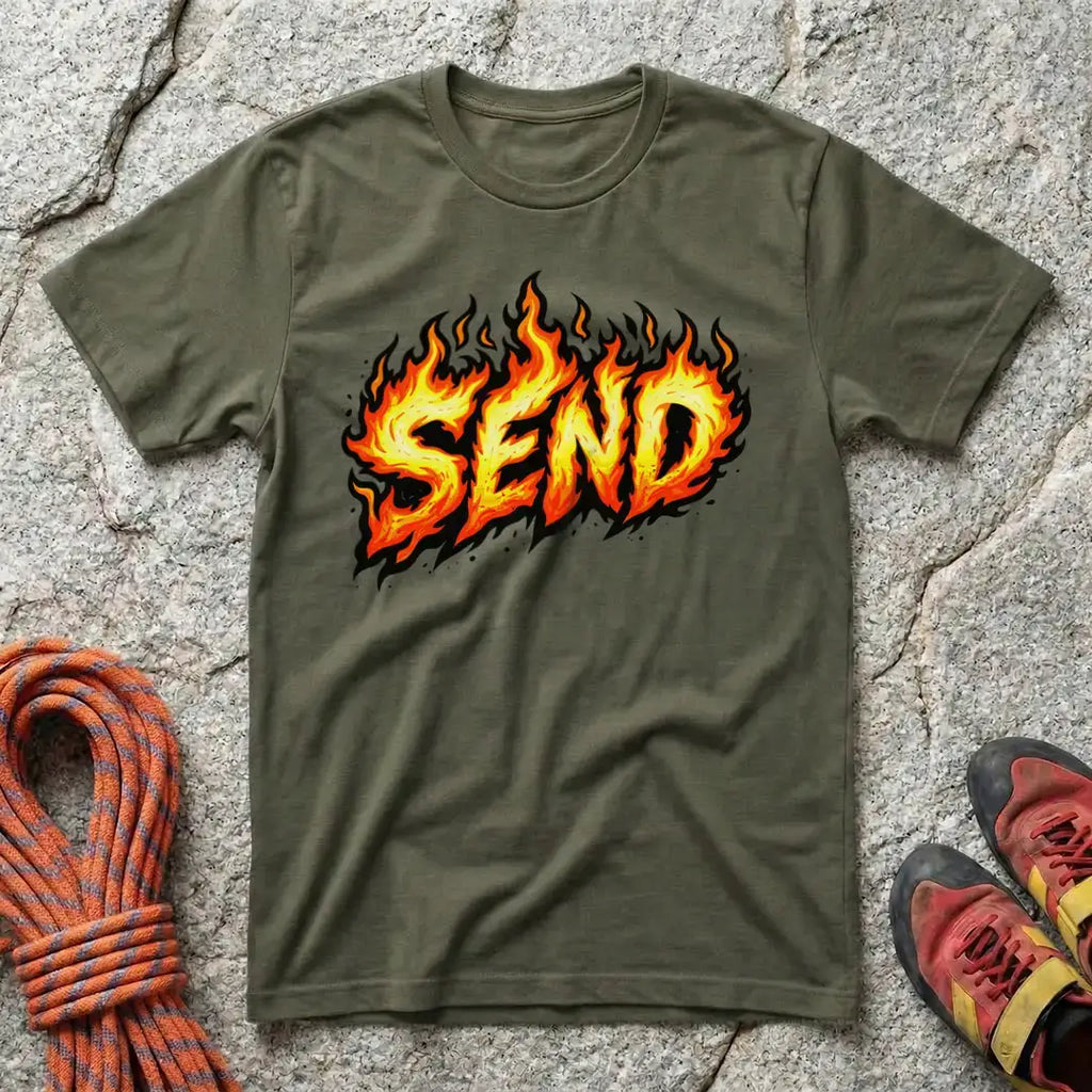 Flaming Send T-Shirt