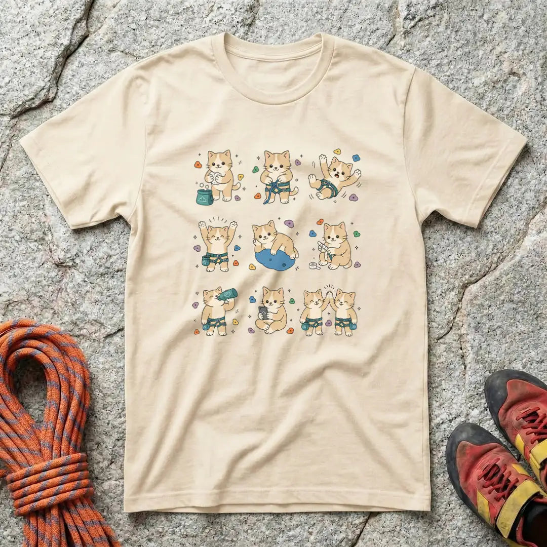 Cat Climbing Day T-Shirt