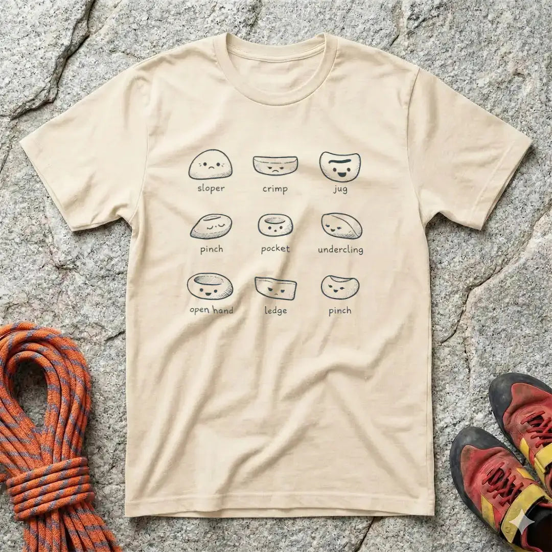 Kawaii Climbing Holds T-Shirt