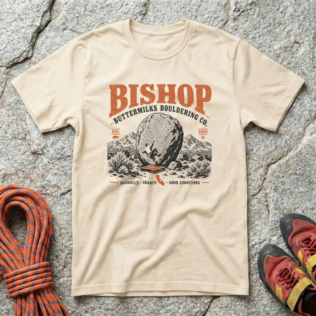 Bishop Buttermilks Bouldering T-Shirt