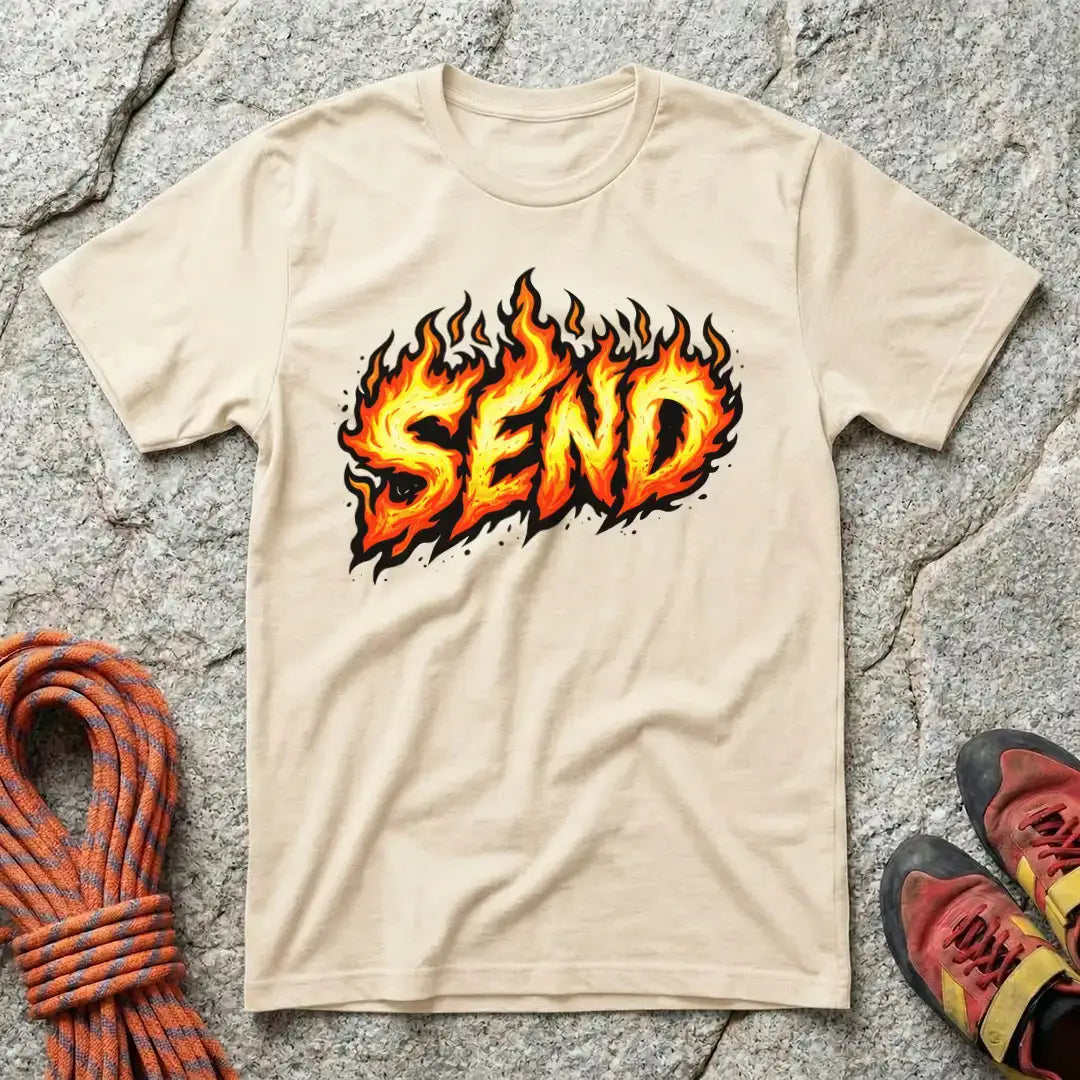 Flaming Send T-Shirt