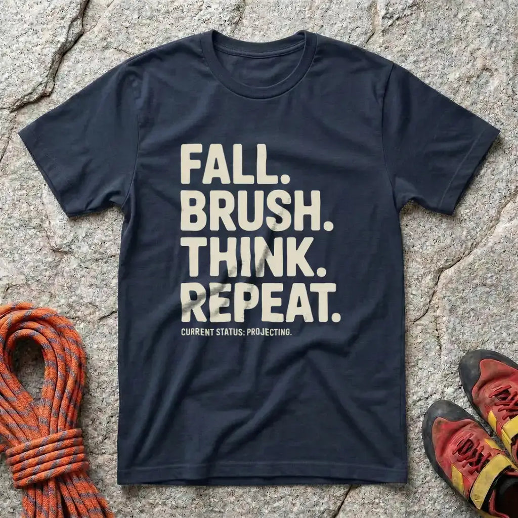 Fall. Brush. Think. Repeat. T-Shirt