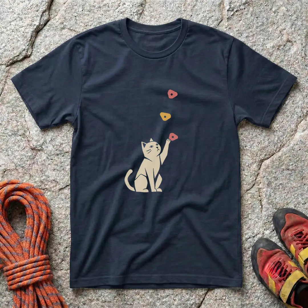 Geometric Cat T-Shirt