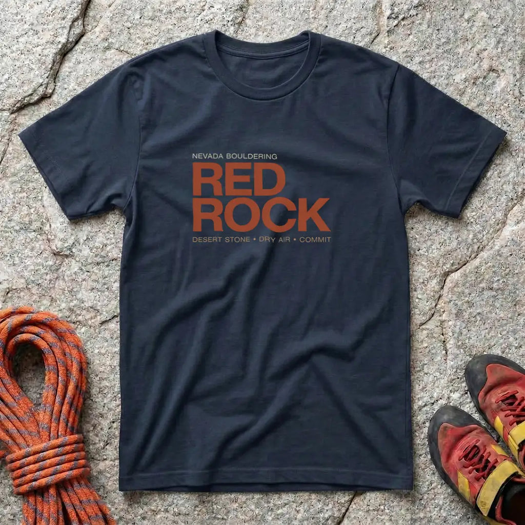 Red Rock Nevada Bouldering Pure Type V1 T-Shirt
