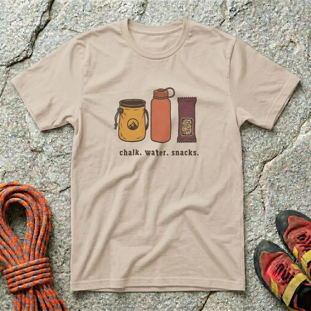 Chalk Water Snacks T-Shirt