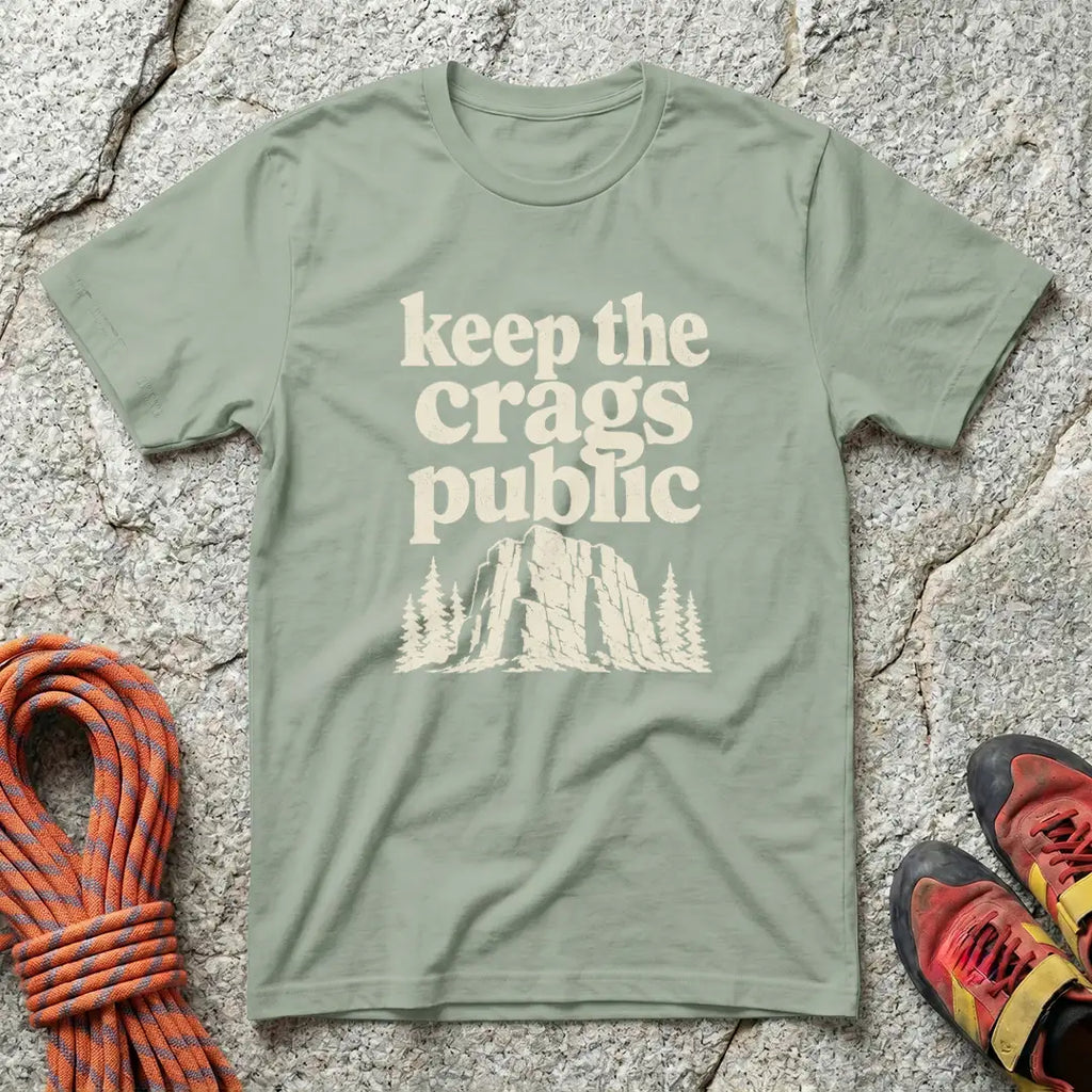 Crags Public T-Shirt