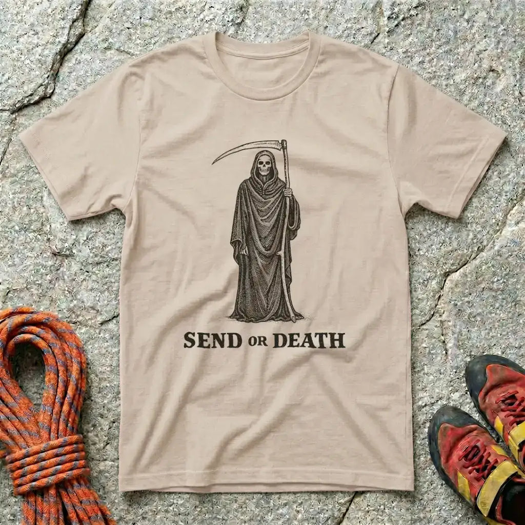 Send Or Death Grim Reaper T-Shirt