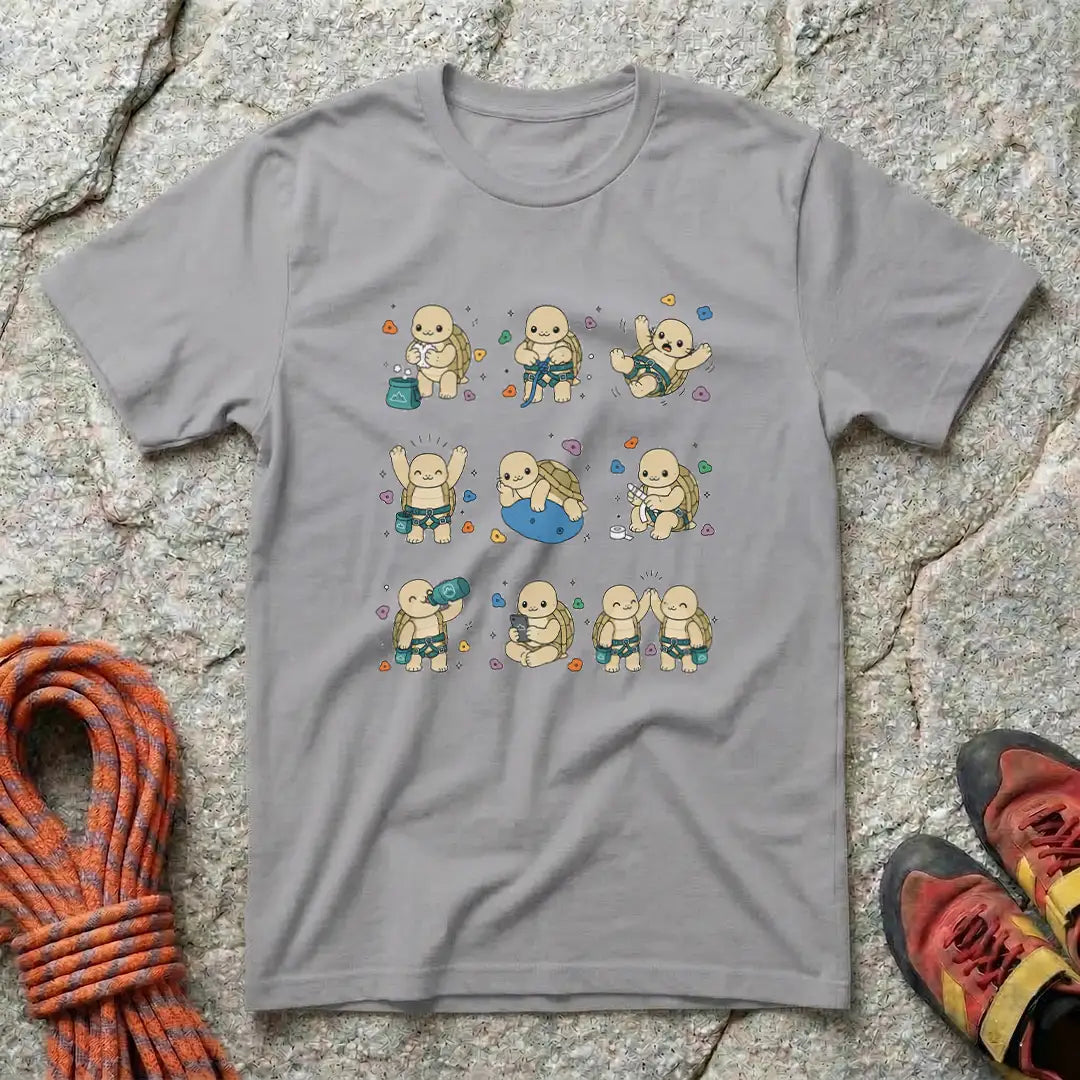 Turtle Climbing Day T-Shirt