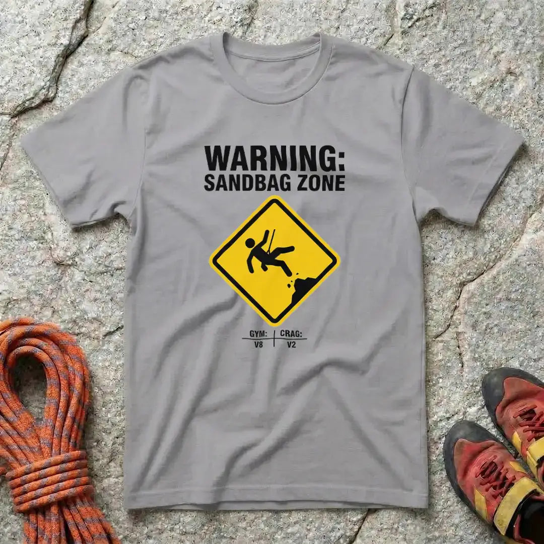 Warning Sandbag Zone T-Shirt