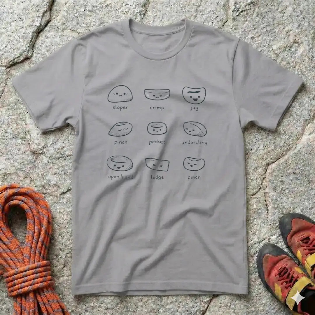 Kawaii Climbing Holds T-Shirt