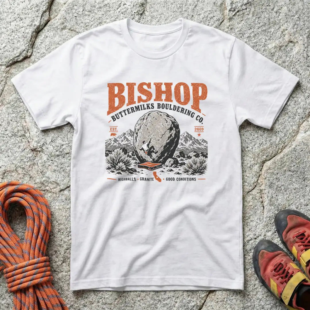 Bishop Buttermilks Bouldering T-Shirt