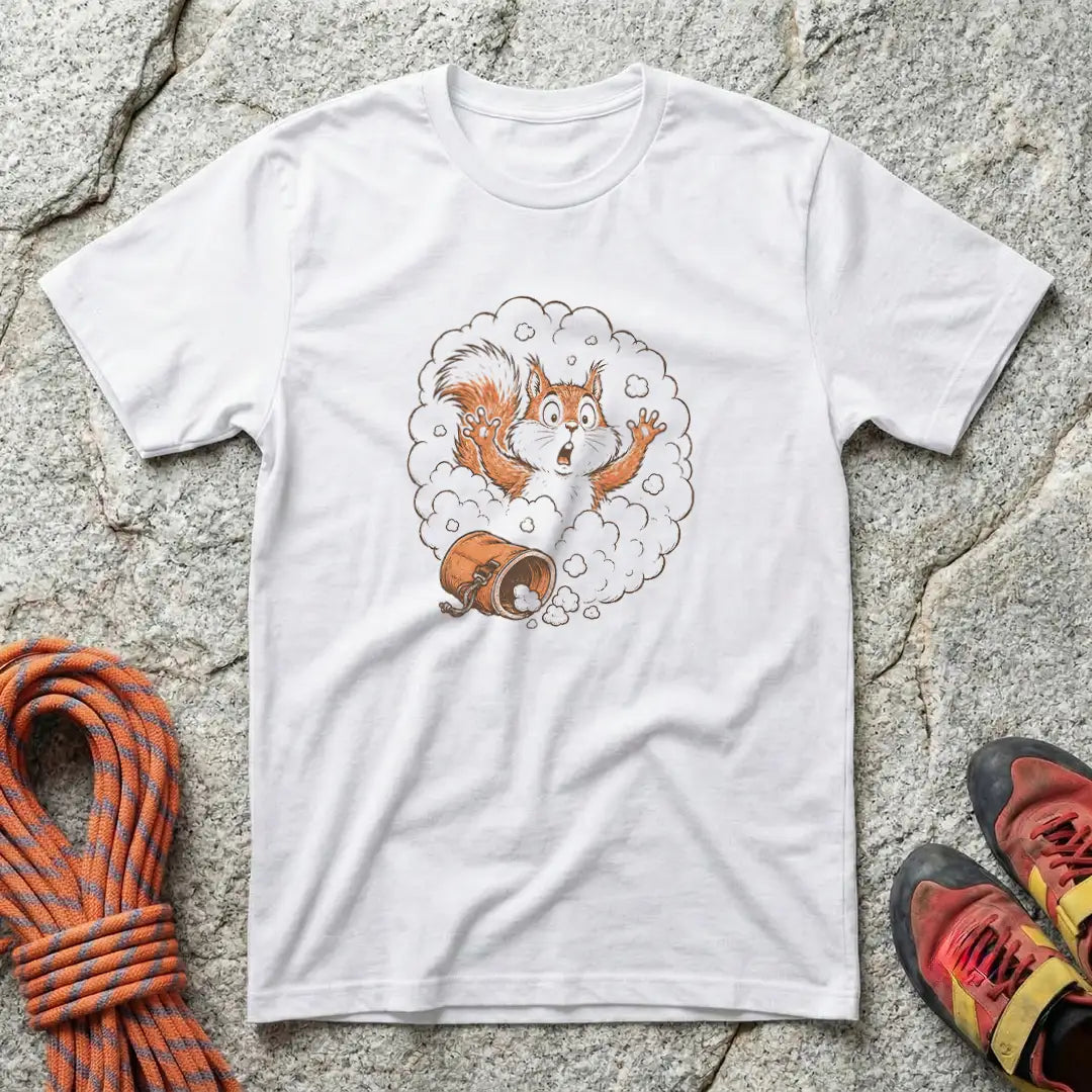 Chalk Cloud Squirrel T-Shirt